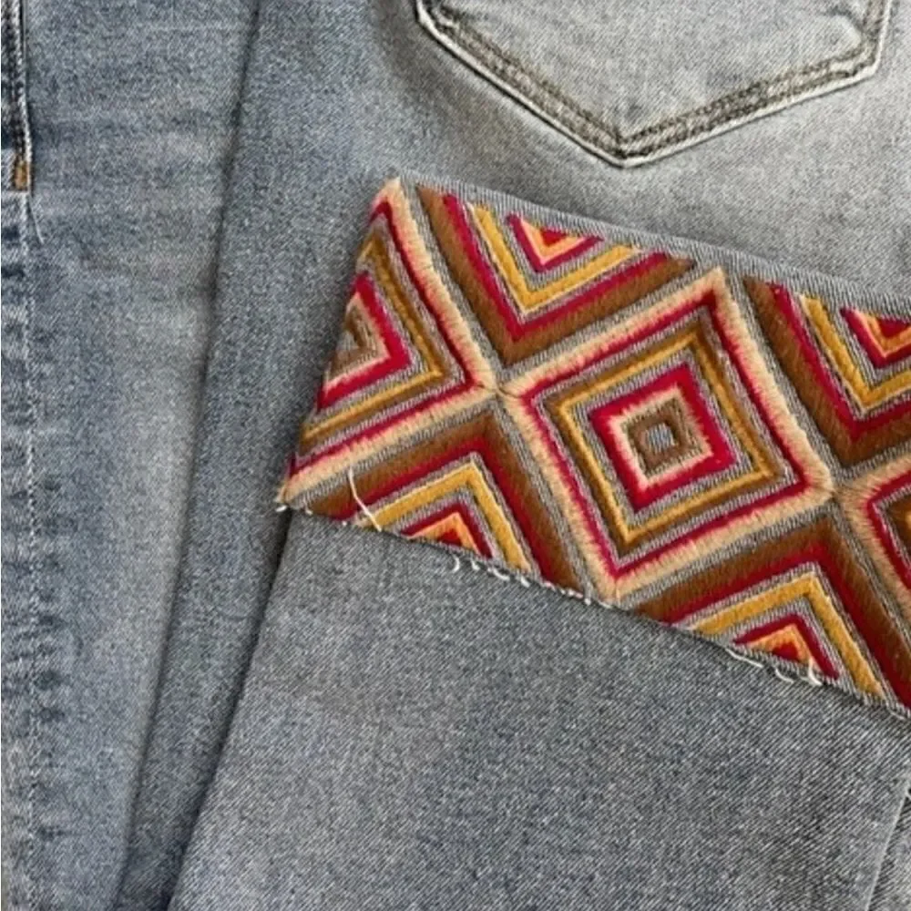 Driftwood jeans Colette Diamond Daze cuffed Jeans. NWT. 28 - Picture 2 of 10